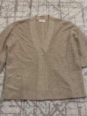 The Reset R Label Kimono Cardigan Wool Cashmere Quiet Luxury Lagen Women Small